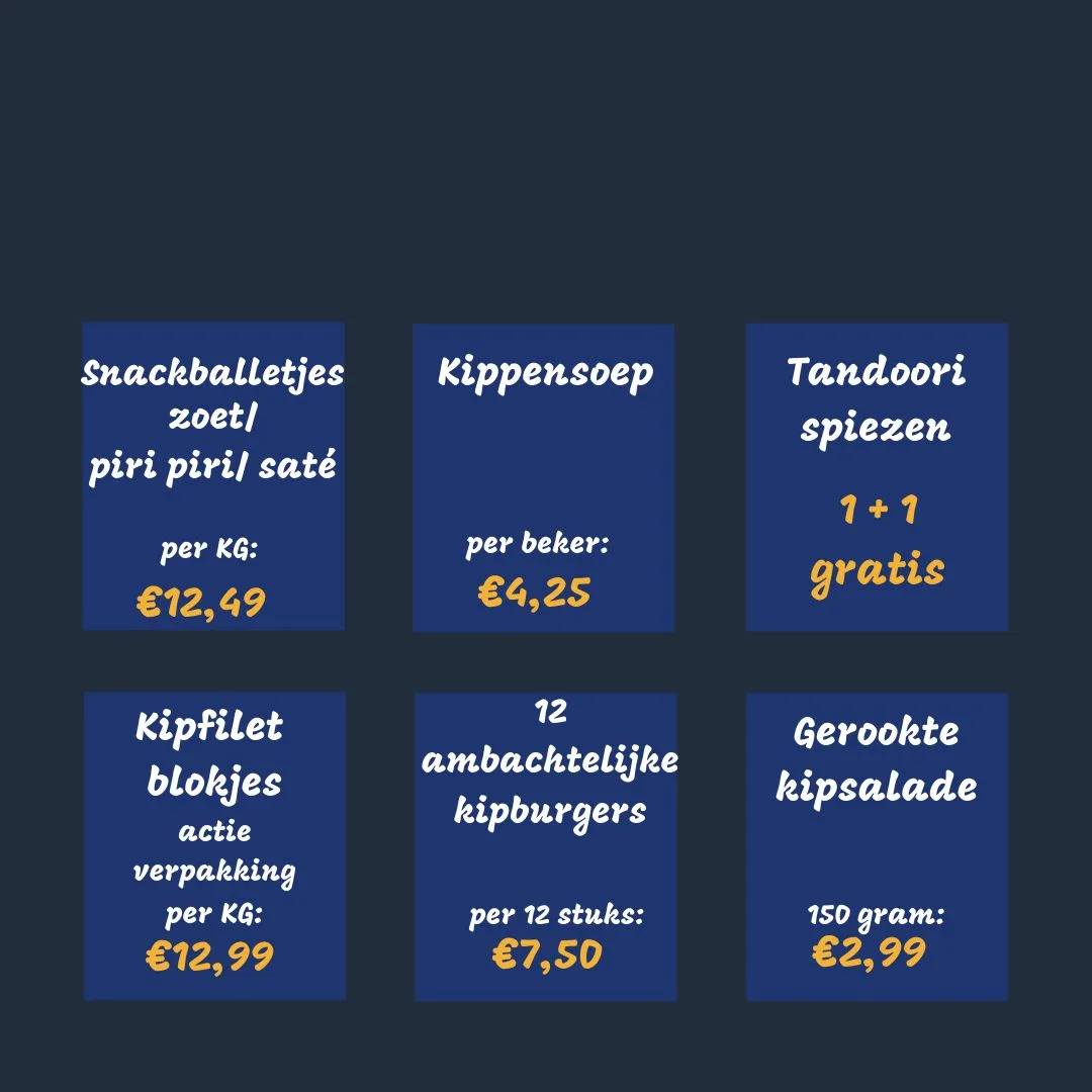 Mei aanbiedingen (