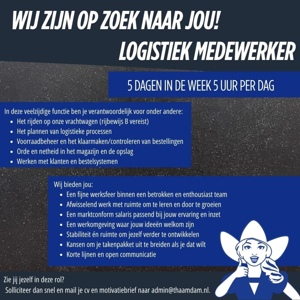 vacature chauffeur